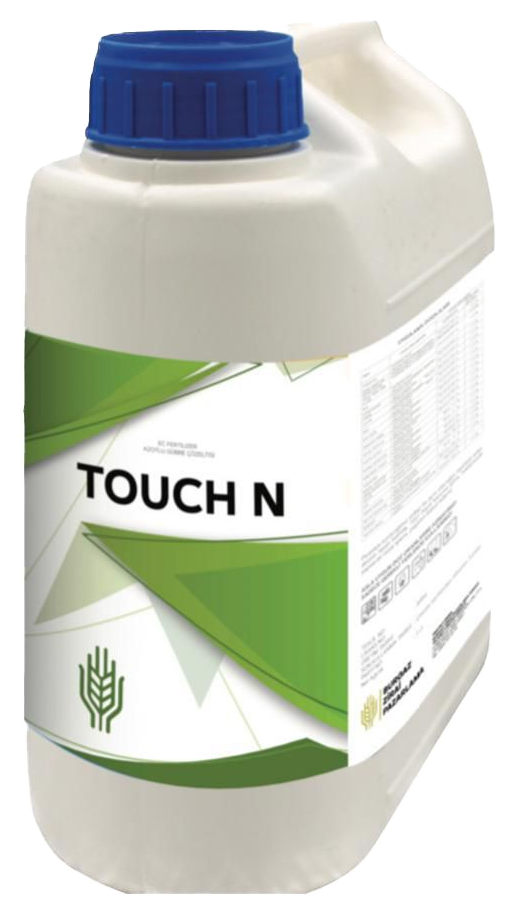 Touch N sıvı gübre ürün ambalajı